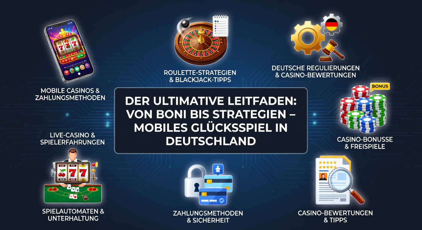Bunte Slot-Maschine mit Free Spins-Symbolen und einem deutschen Flaggenhintergrund, das den Einstieg in regulierte Online-Casinos symbolisiert
