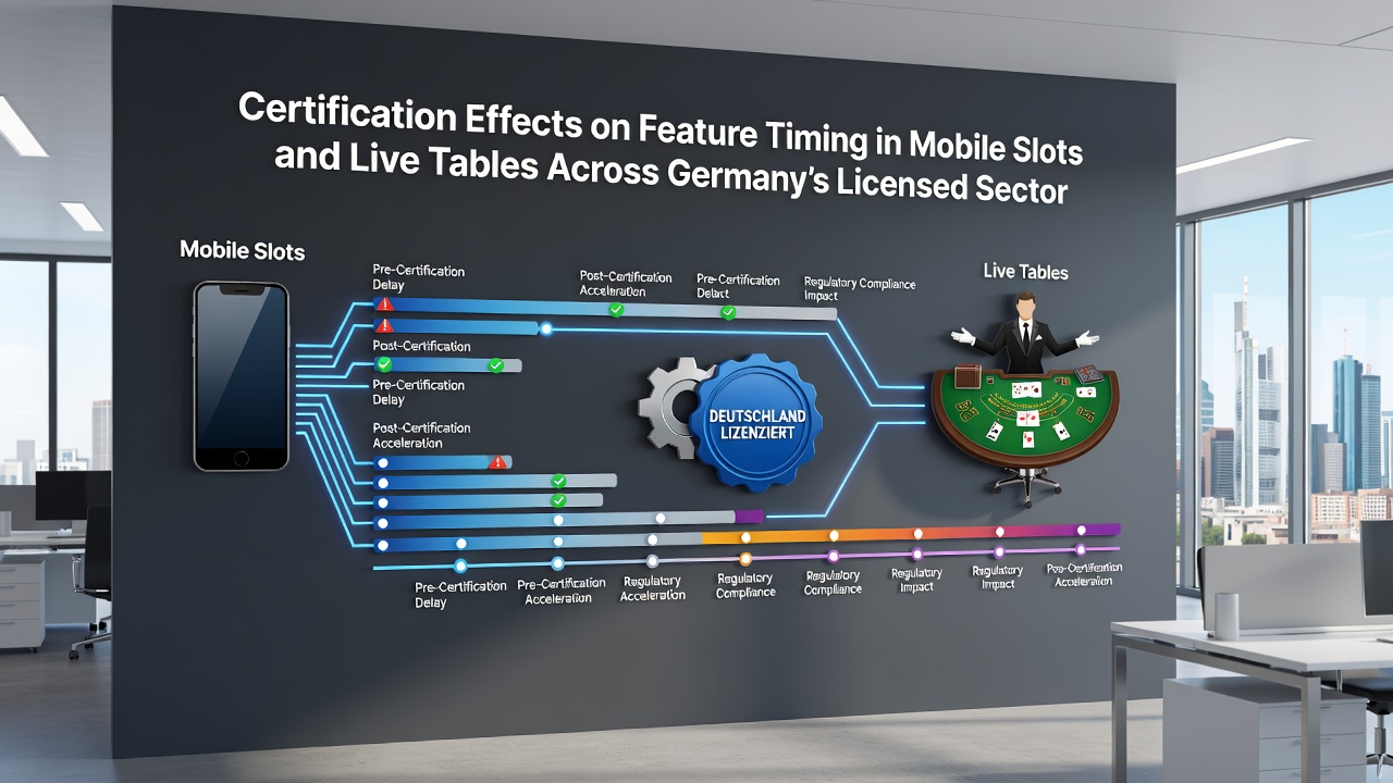 Zertifizierte Systeme beeinflussen Timing-Mechanismen in mobilen Casino-Spielen