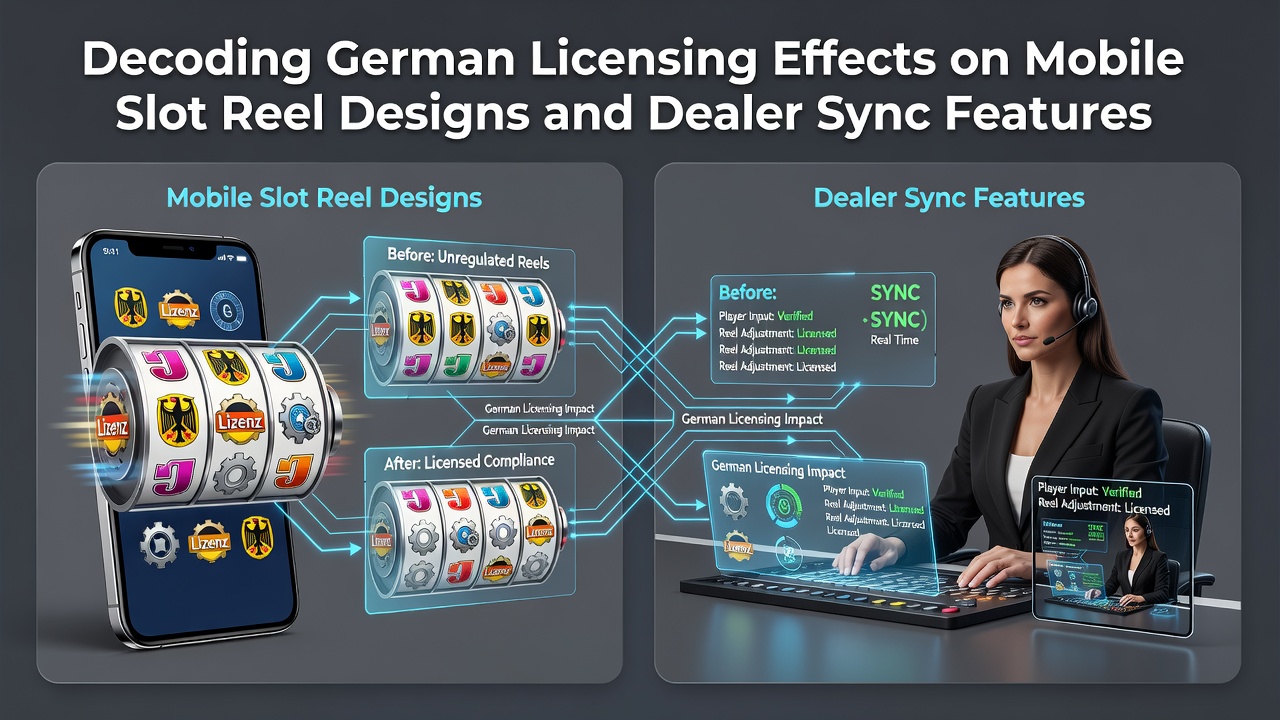 Mobile Slot-Reel-Designs unter deutschen Lizenzbedingungen mit Fokus auf Reel-Mechaniken und Sync-Elemente