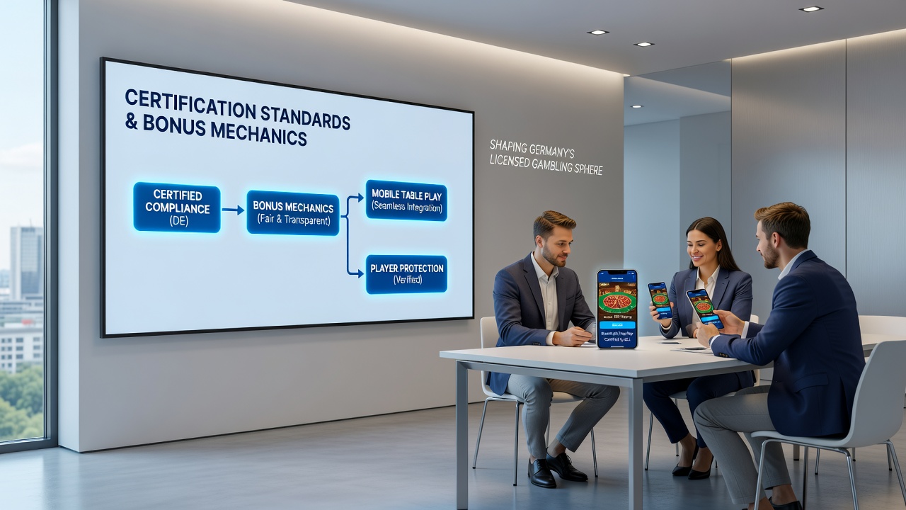 Zertifizierungsstandards beeinflussen Bonusmechanismen und mobiles Tischspiel in Deutschlands lizenzierten Glücksspielsektor