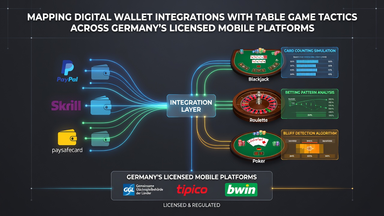 Mobile Wallet-Transaktionen bei Tischspielen in deutschen Casinos