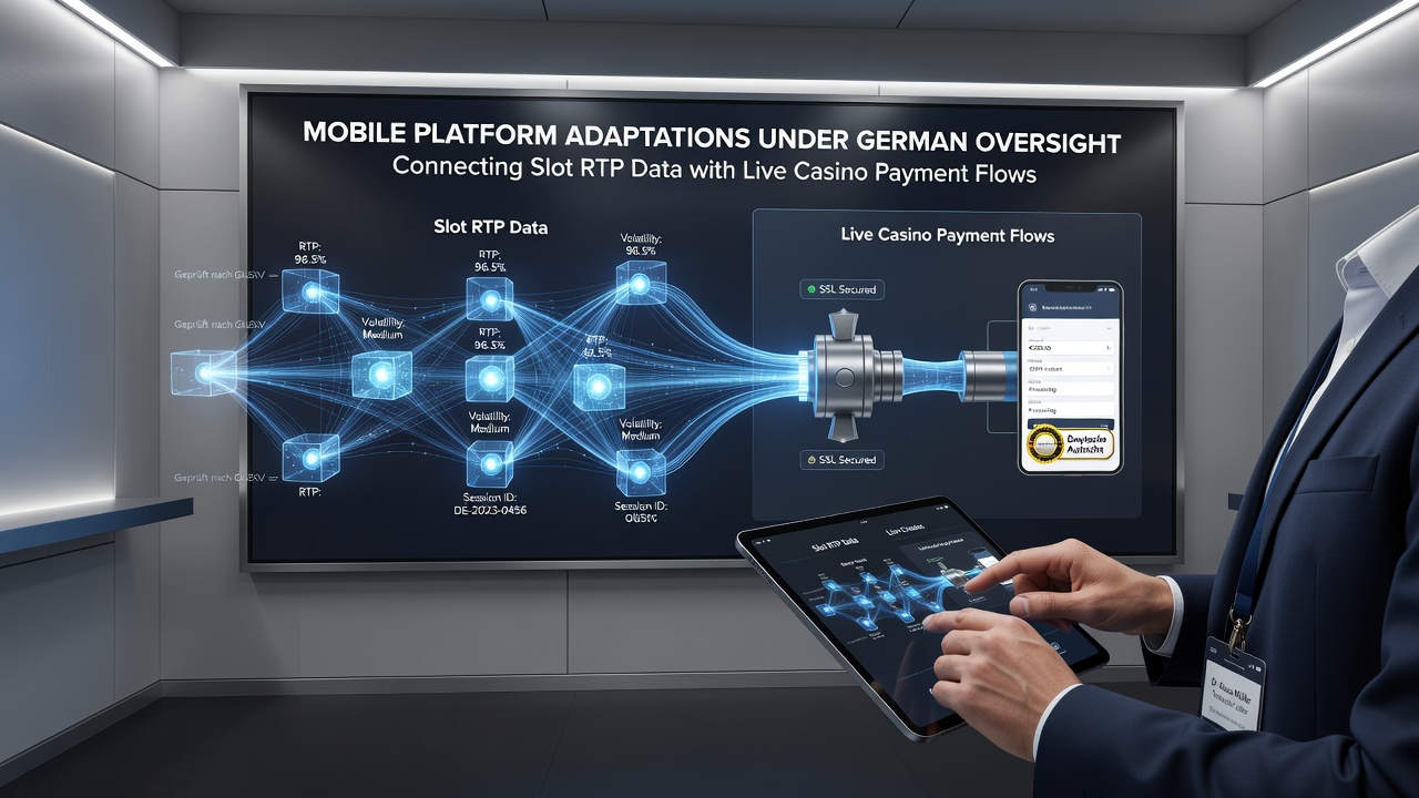 Mobile Casino-Plattformen unter deutscher Regulierung zeigen RTP-Datenintegration mit Zahlungsflüssen in Live-Spielen