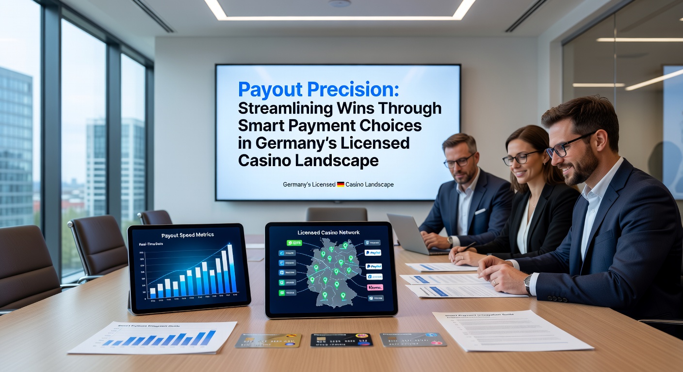 Digitale Grafik zeigt schnelle Auszahlungsprozesse mit Euro-Symbolen und sicheren Zahlungsmethoden in einem lizenzierten deutschen Online-Casino