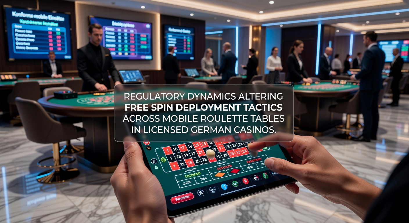 Mobile Roulette-Tische in einem lizenzierten deutschen Casino mit regulatorischen Anpassungen