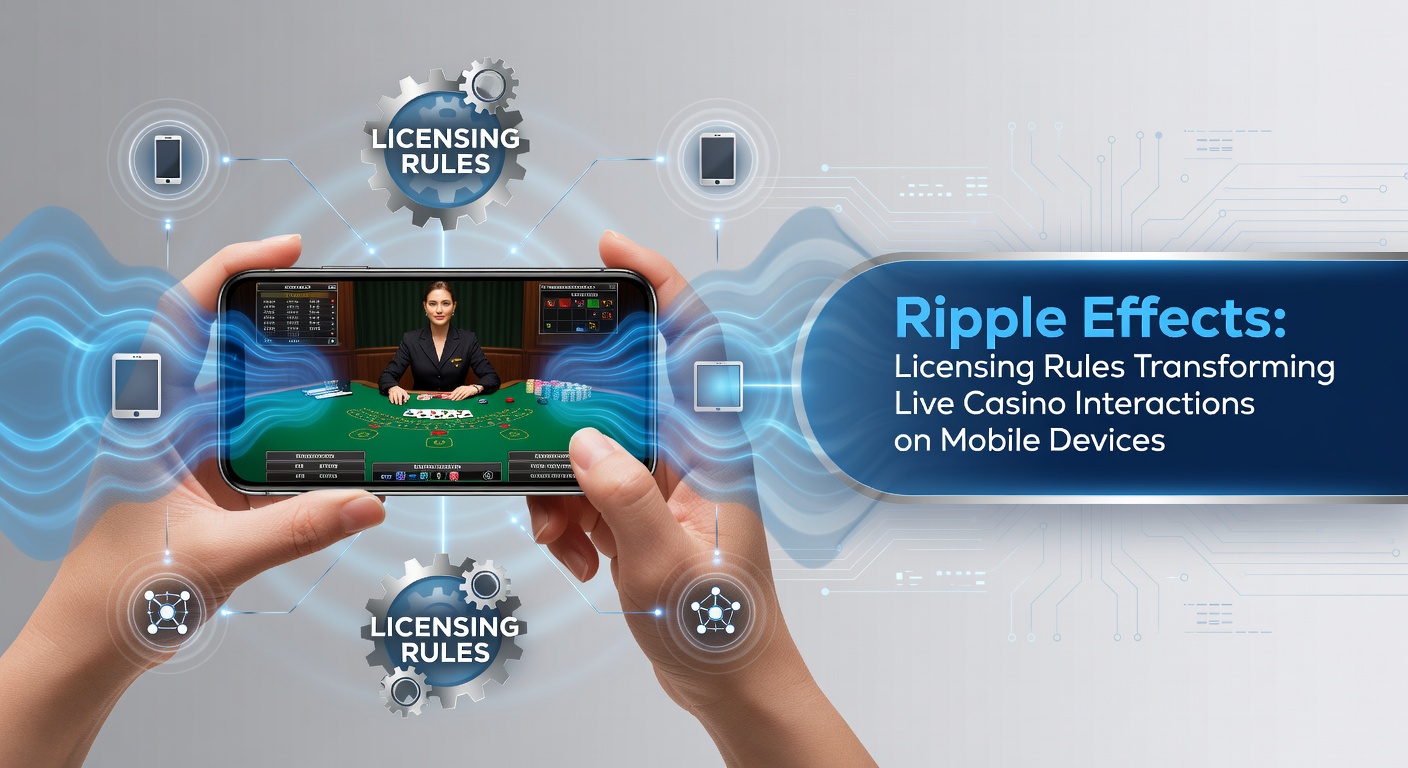 Live-Casino-Interaktionen auf mobilen Geräten unter neuen Lizenzregeln