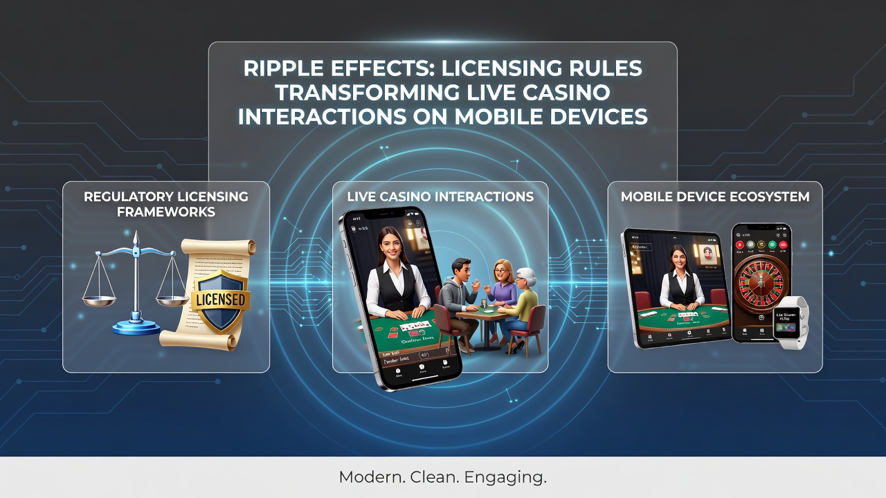 Mobile Live-Casino-Schnittstellen mit Lizenzkonformität